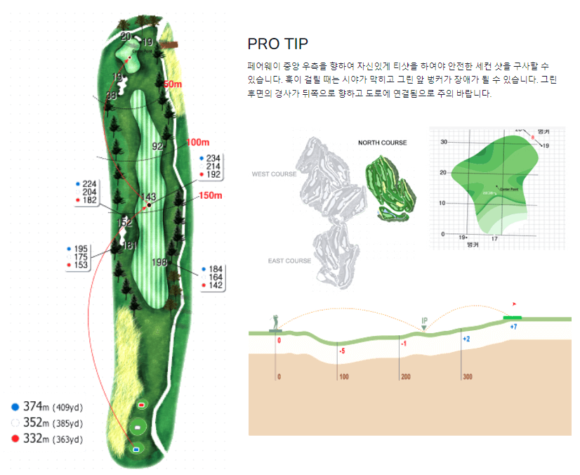 핀크스 골프클럽 북코스 5