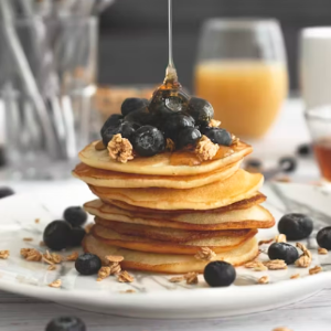 블루베리 팬케이크