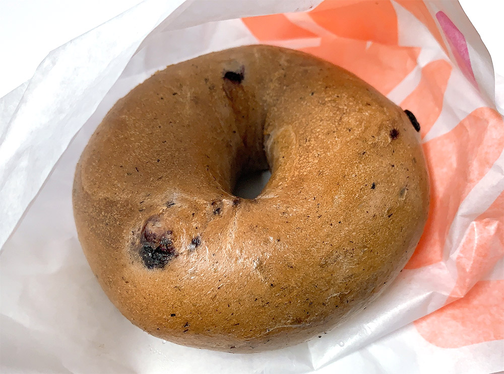 던킨도너츠 블루베리베이글