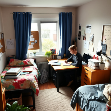 일본 공대 유학생 기숙사 생활 관련 사진