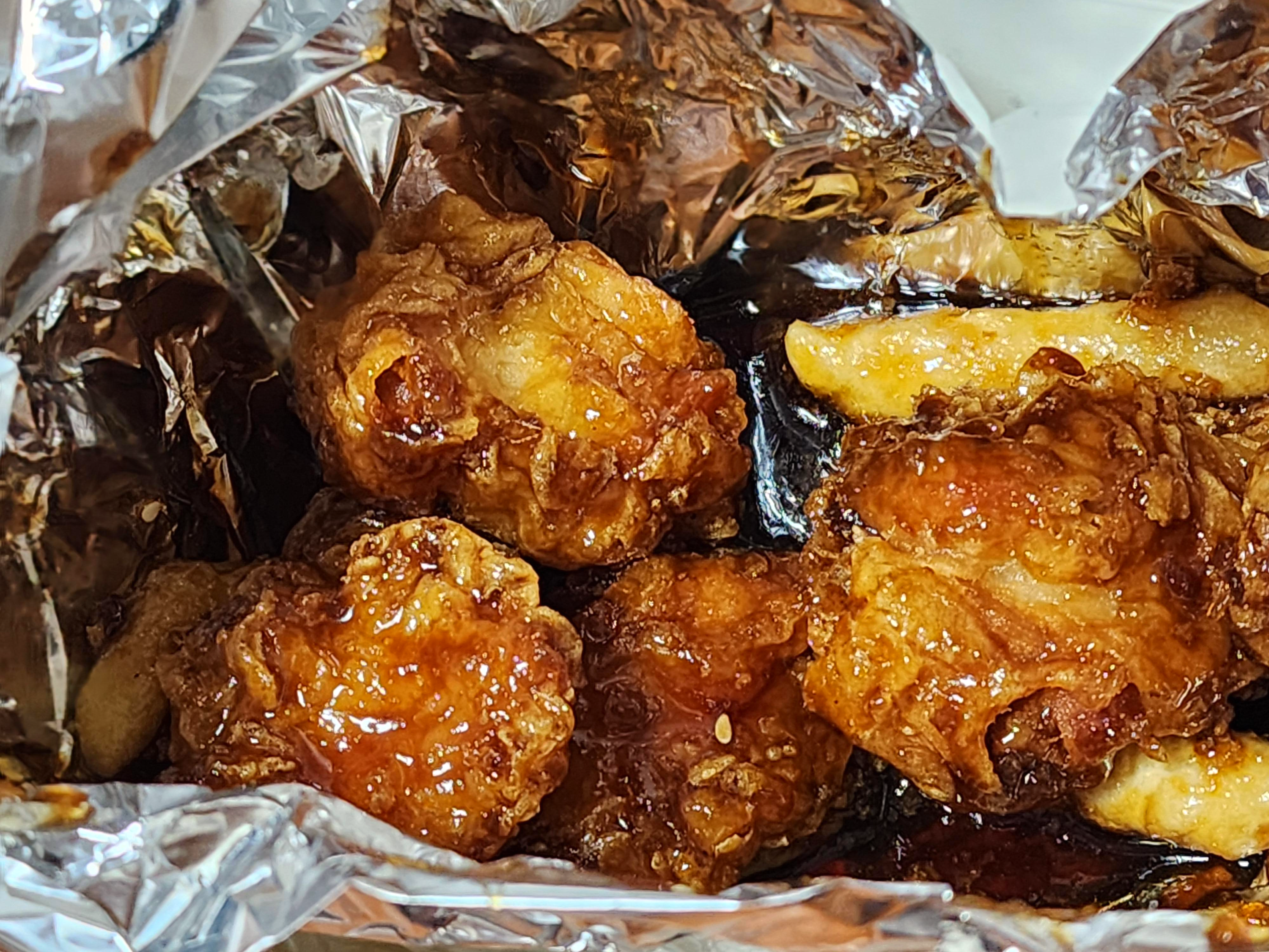 행복한닭강정_마늘간장맛