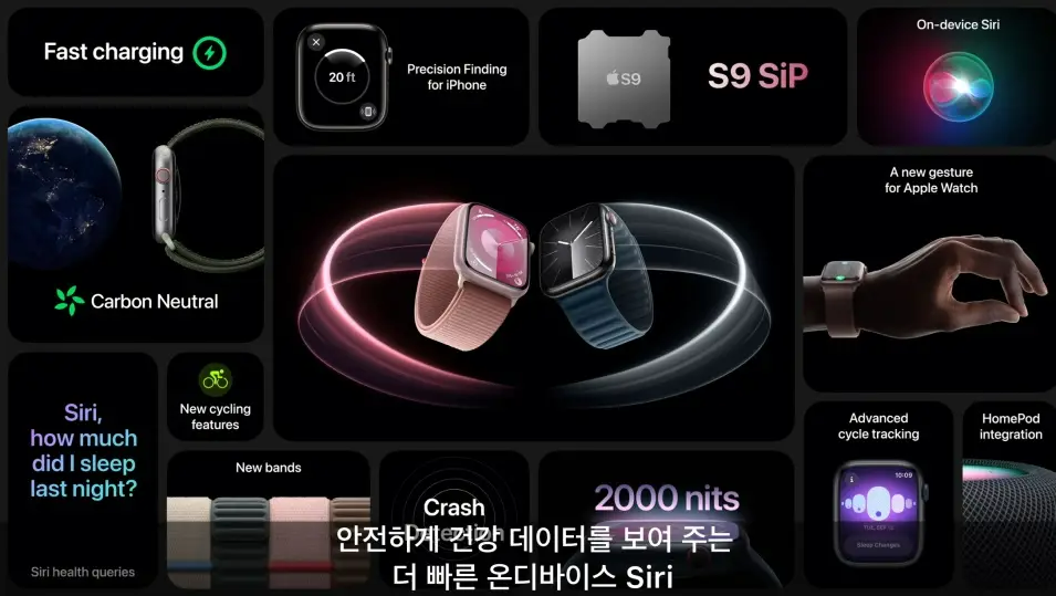 애플 워치9 새로운기능