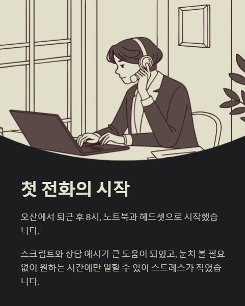첫 전화의 시작