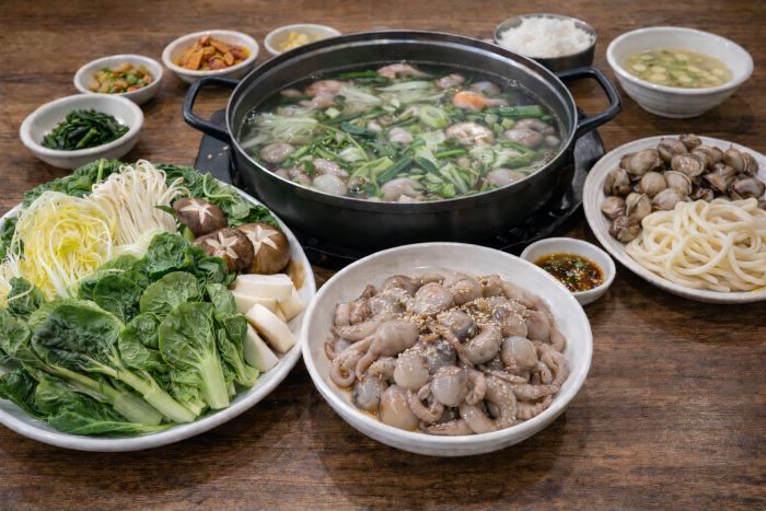 집에서 즐기는 쭈꾸미 샤브샤브