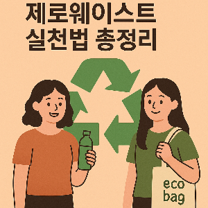 제로웨이스트 실천법