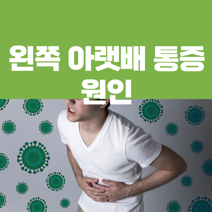 왼쪽 아랫배 통증 원인