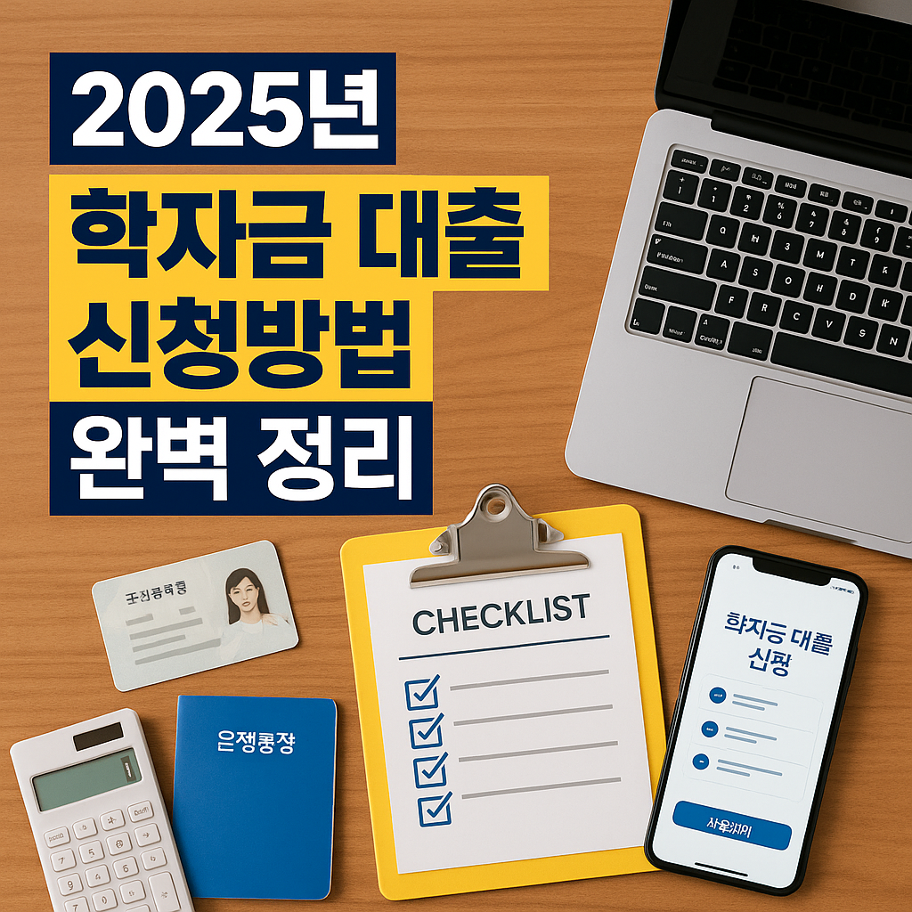 2025년 학자금 대출 신청방법