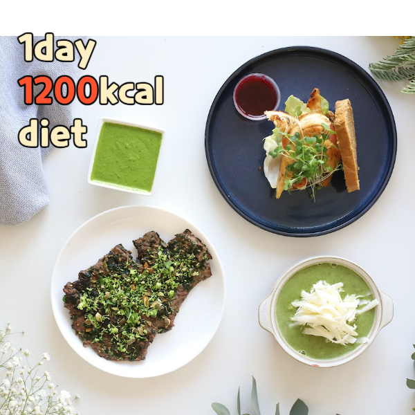1200칼로리 다이어트 식단