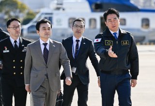 한일 수색 구조훈련 중단이유