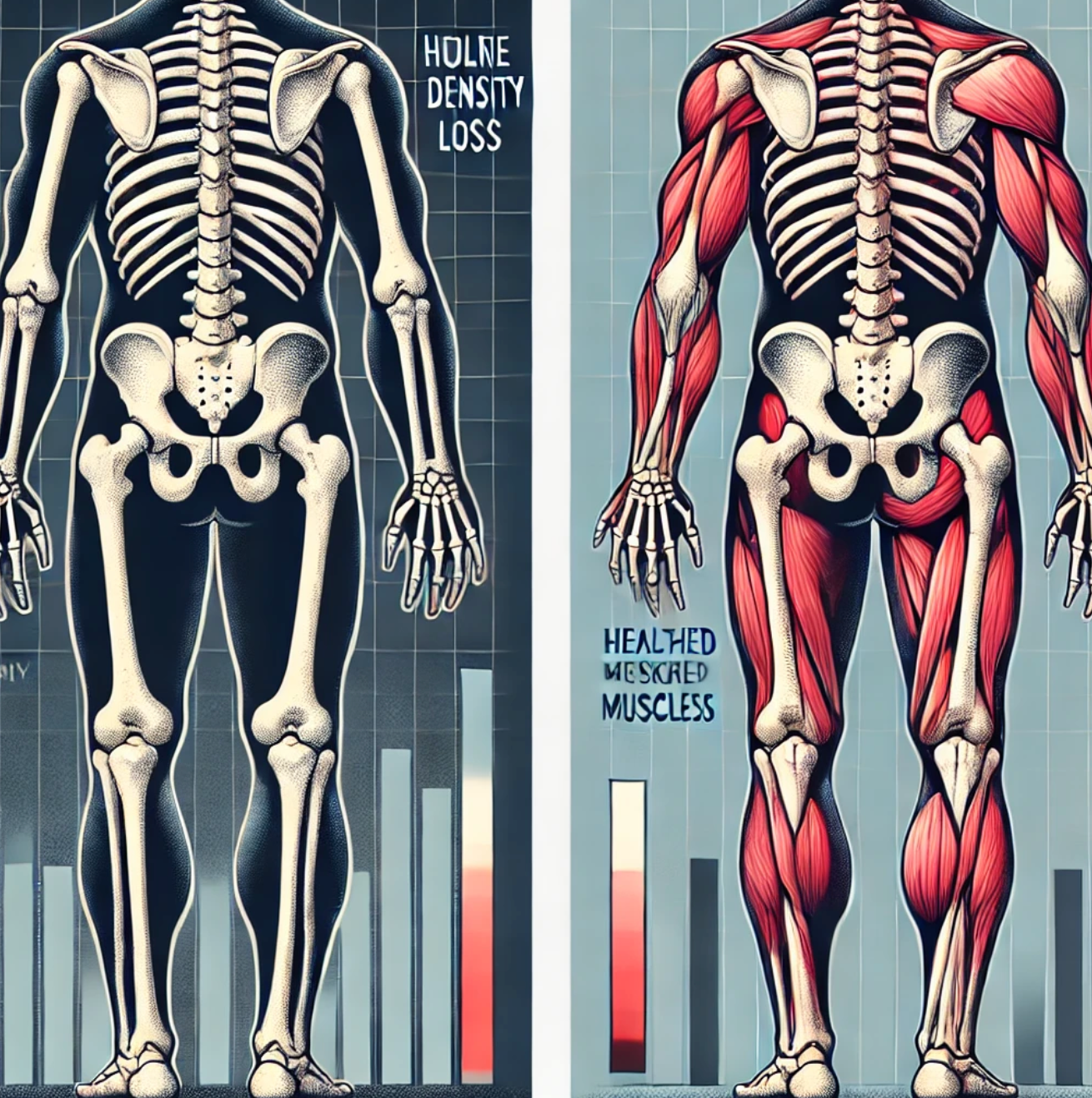 뼈와 근육의 약화
