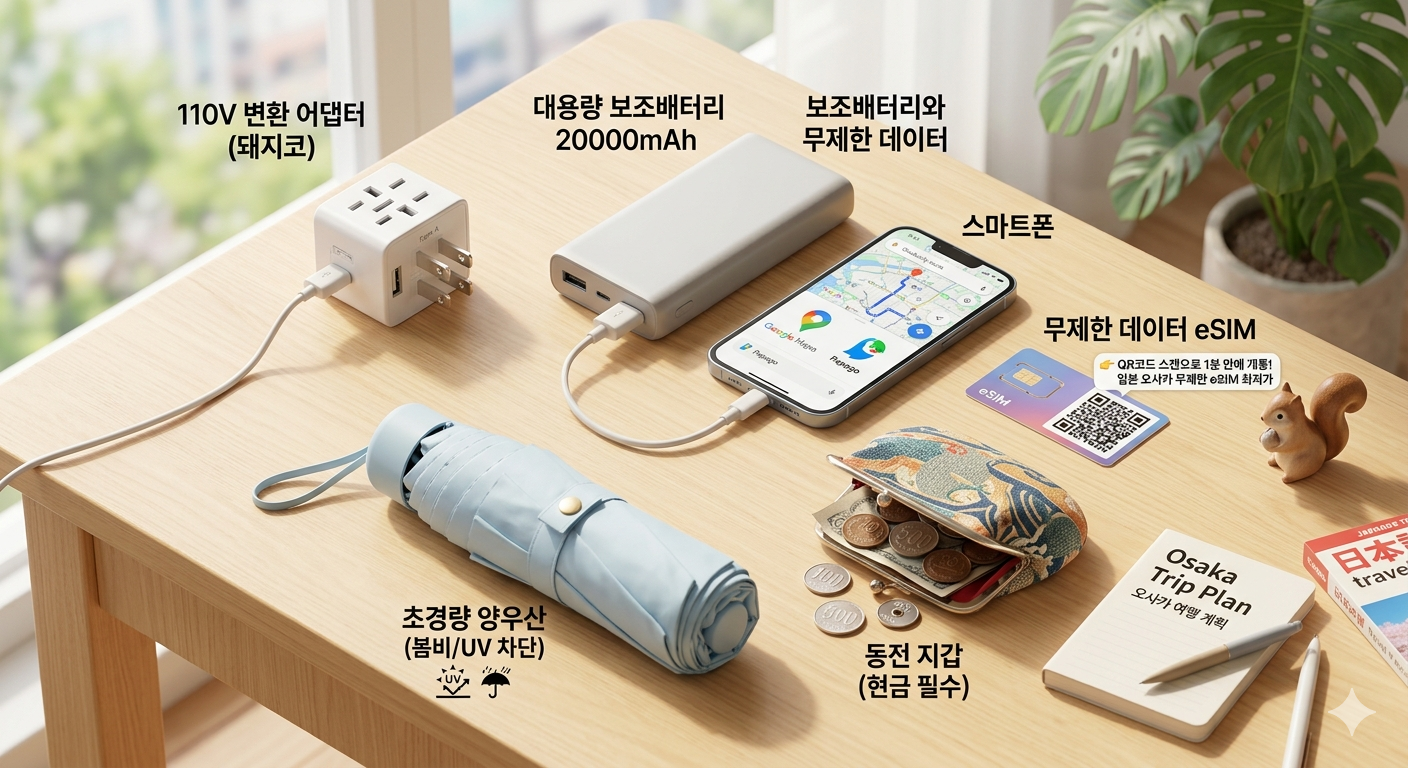 오사카 5월 날씨 온도 옷차림 준비물 예약 꿀팁 리스트