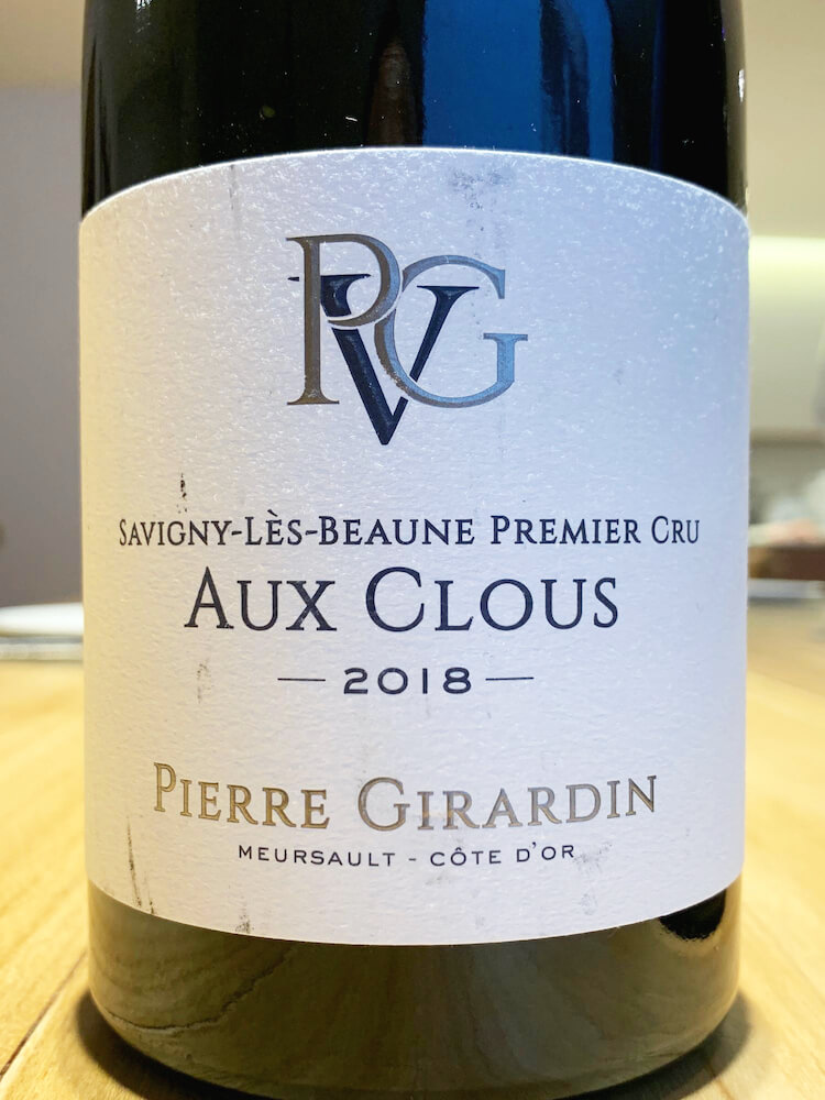 삐에르 뱅상 지라르뎅 사비니-레-본 프르미에 크뤼 오 클루 2018