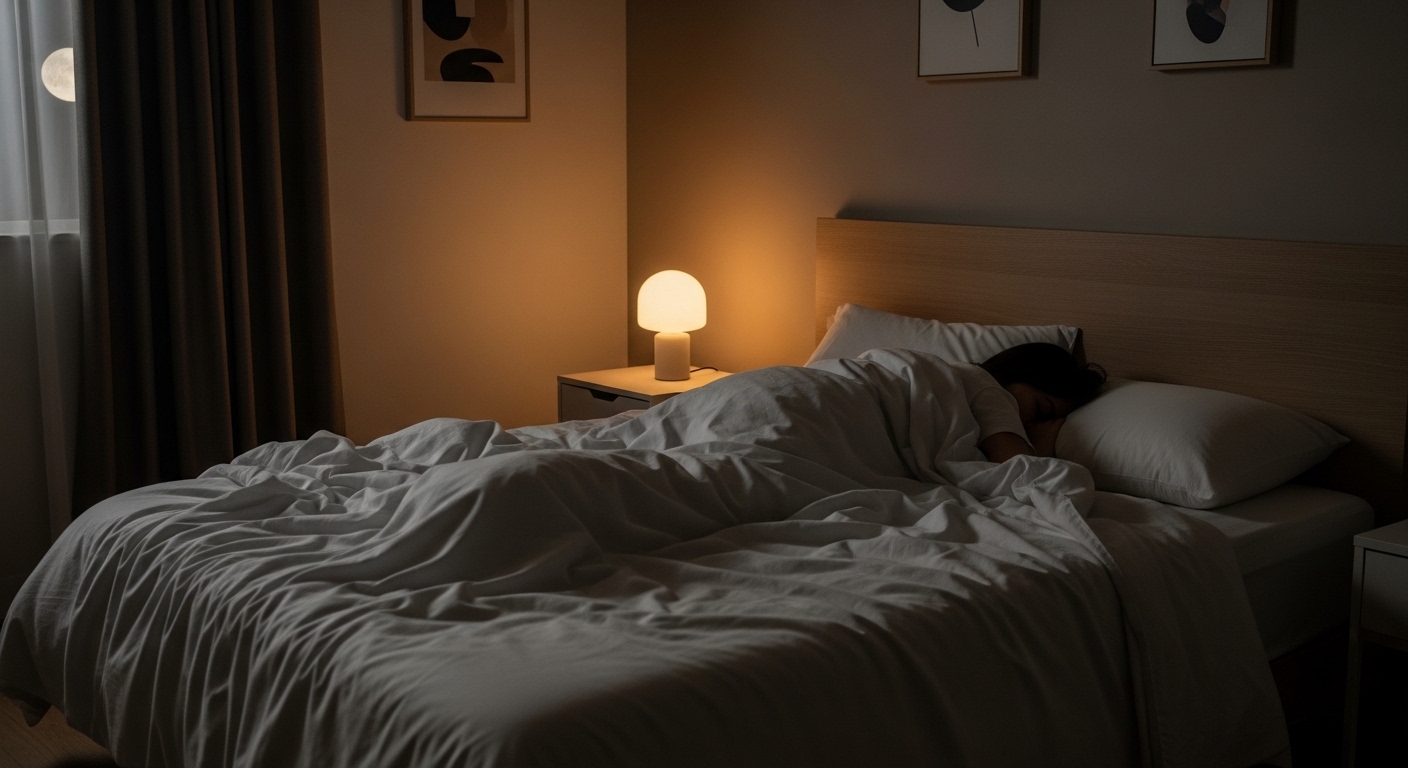 숙면을 취하기 위해 베개를 바꿔서 자고 있는 모습