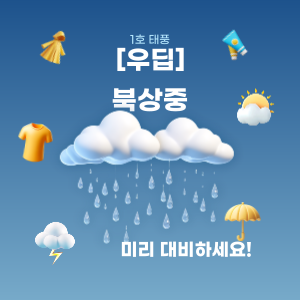 제1호 태풍 우딥