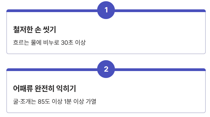예방 수칙