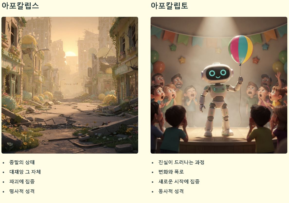 아포칼립토 뜻