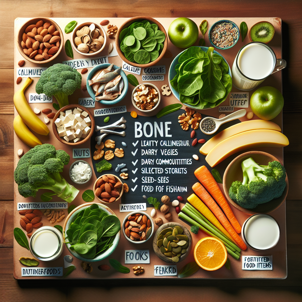 골밀도를 강화하는 식단 추천: 뼈를 튼튼하게 유지하는 식사법
