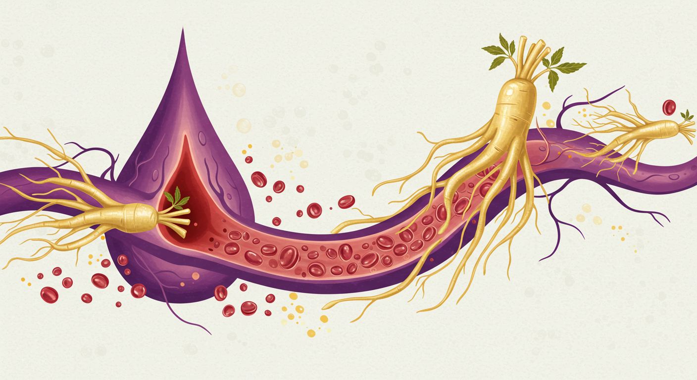 홍삼, 콜레스테롤 수치 낮춰주는 비밀? 과학적 기전 총정리!