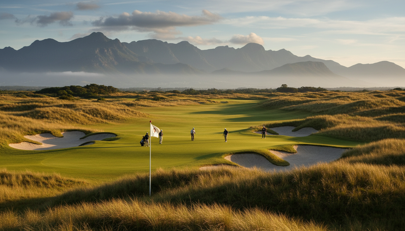 2003년 프레지턴스컵이 열렸던
팬코트 링크스(The Links at Fancourt) 골프장