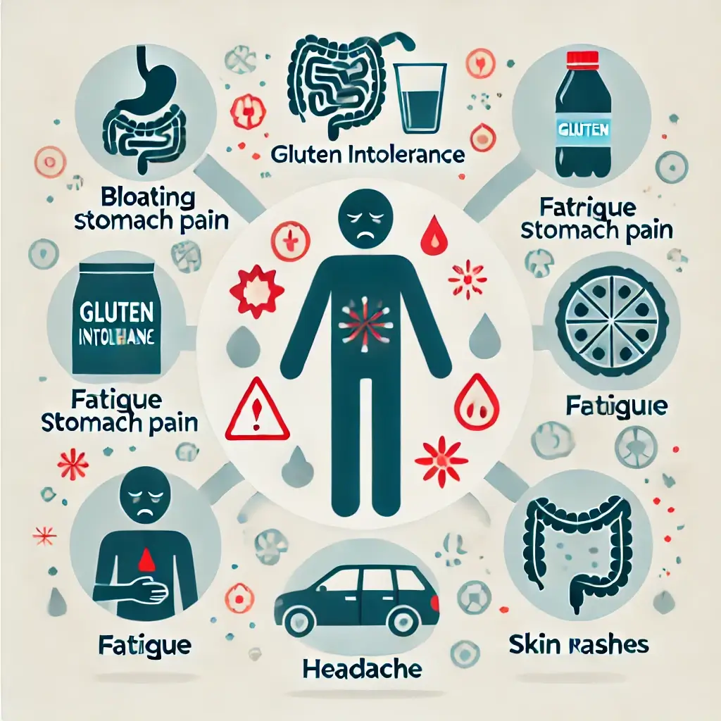 글루텐 불내증의 증상
