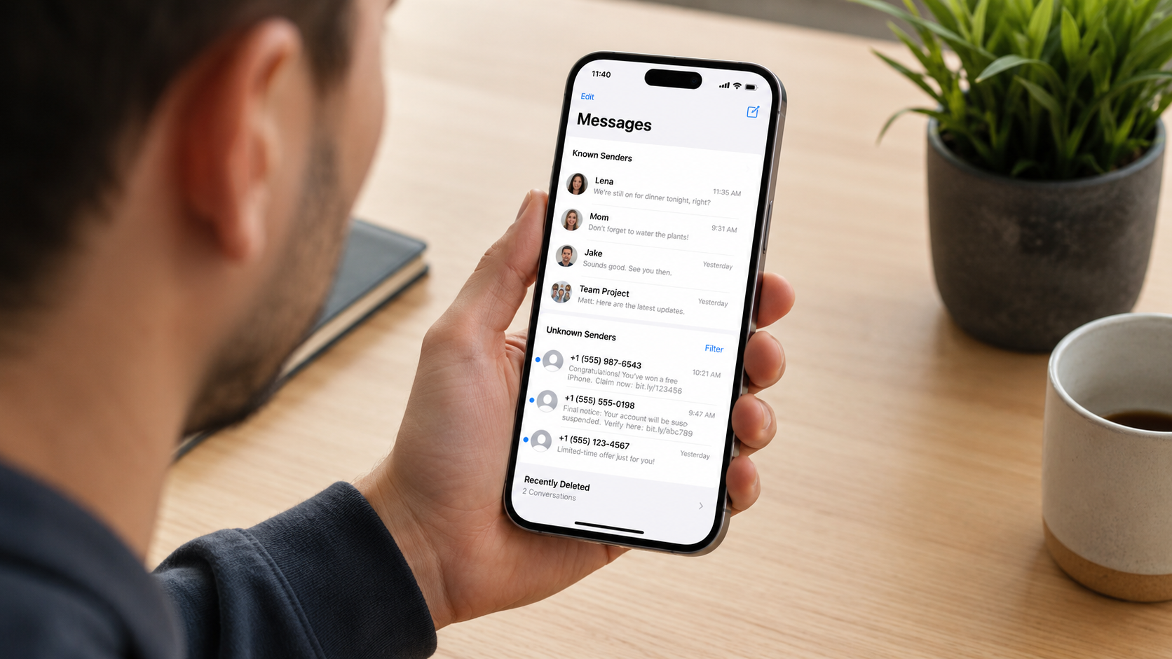 iOS 26 아이폰 스팸 문자 차단