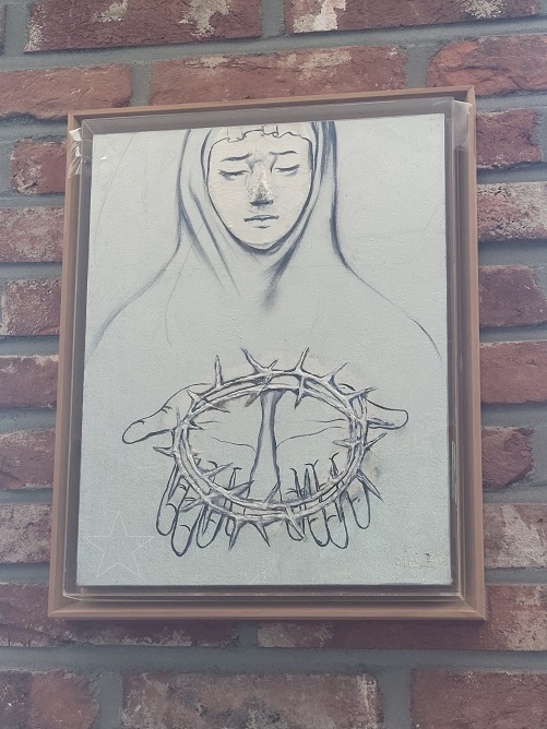 민락동성당 십자가의 길 사진