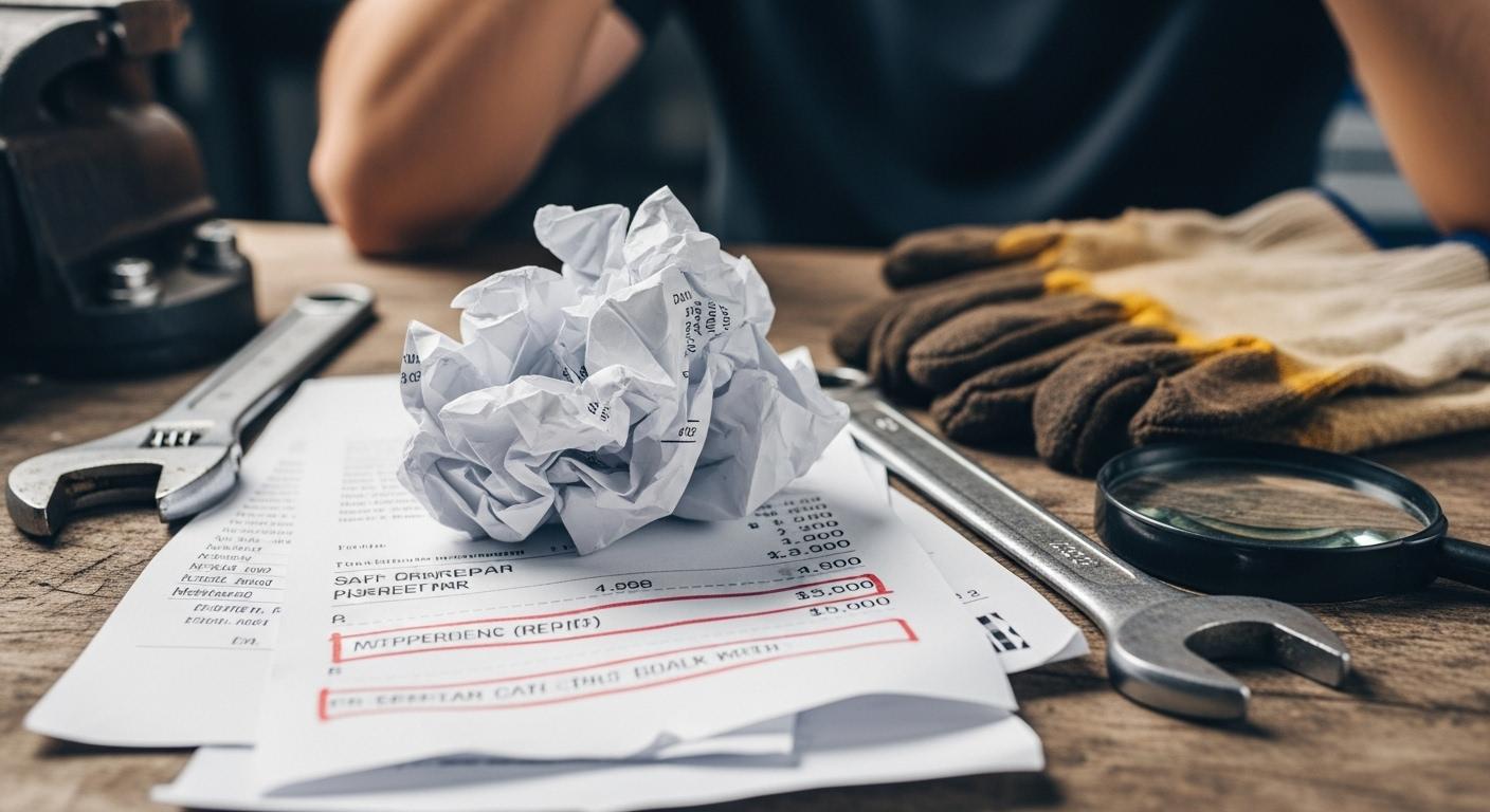 자동차 수리비 과다 청구 대처법