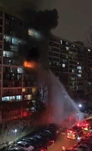 은마아파트 화재 발생 원인