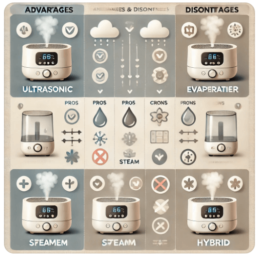 가습기 종류별 장단점