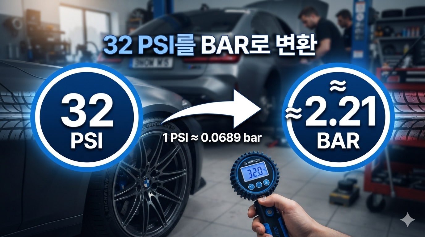 32psi-몇bar