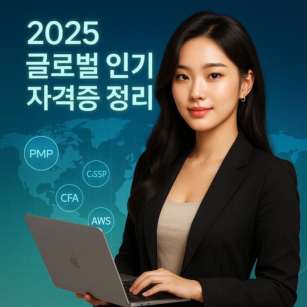 2025년 글로벌 시장에서 인기 있는 자격증 완전정리