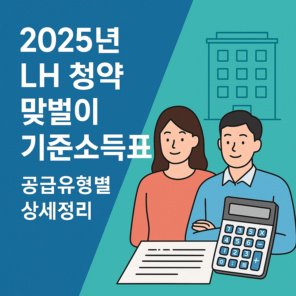 맞벌이 기준소득?-청약 자격에서의 핵심 조건