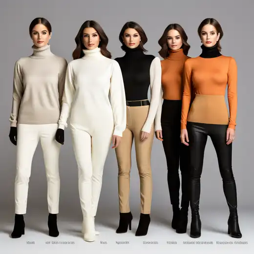 터틀넥여성추천코디