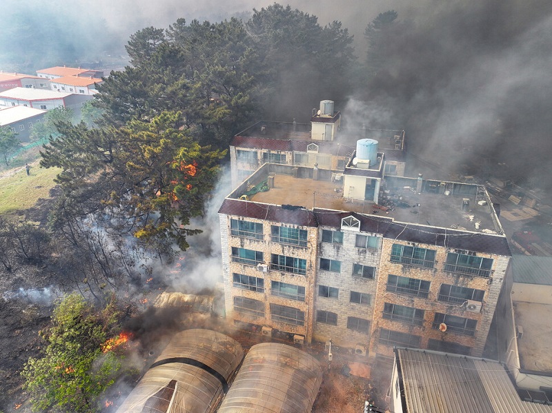 대구 함지산 산불 당국의 대응: 산불 대응 2단계