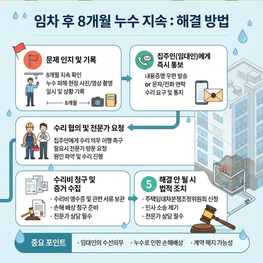 상가 누수 계약 해지 기준, 영업 손실 보상받기: 증거 수집 및 손해액 산정 팁