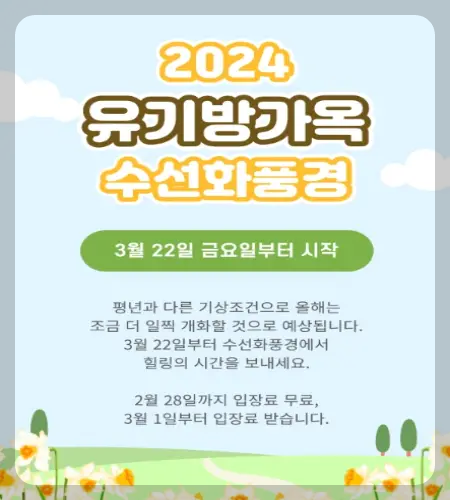 서산 유기방 가옥 수선화 축제