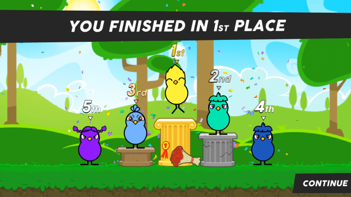 덕라이프8-무료게임-종료-화면