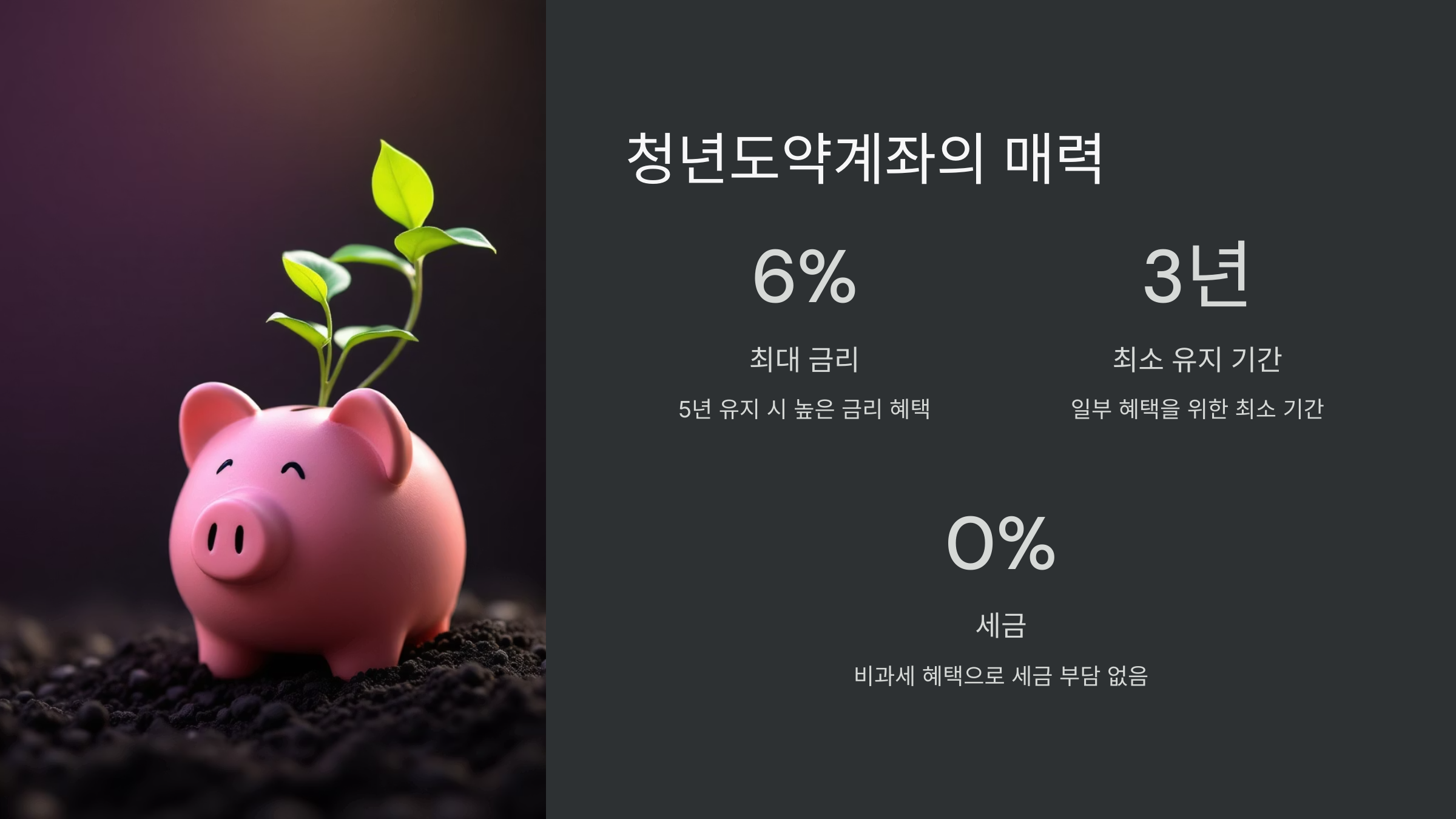 청년도약계좌-혜택