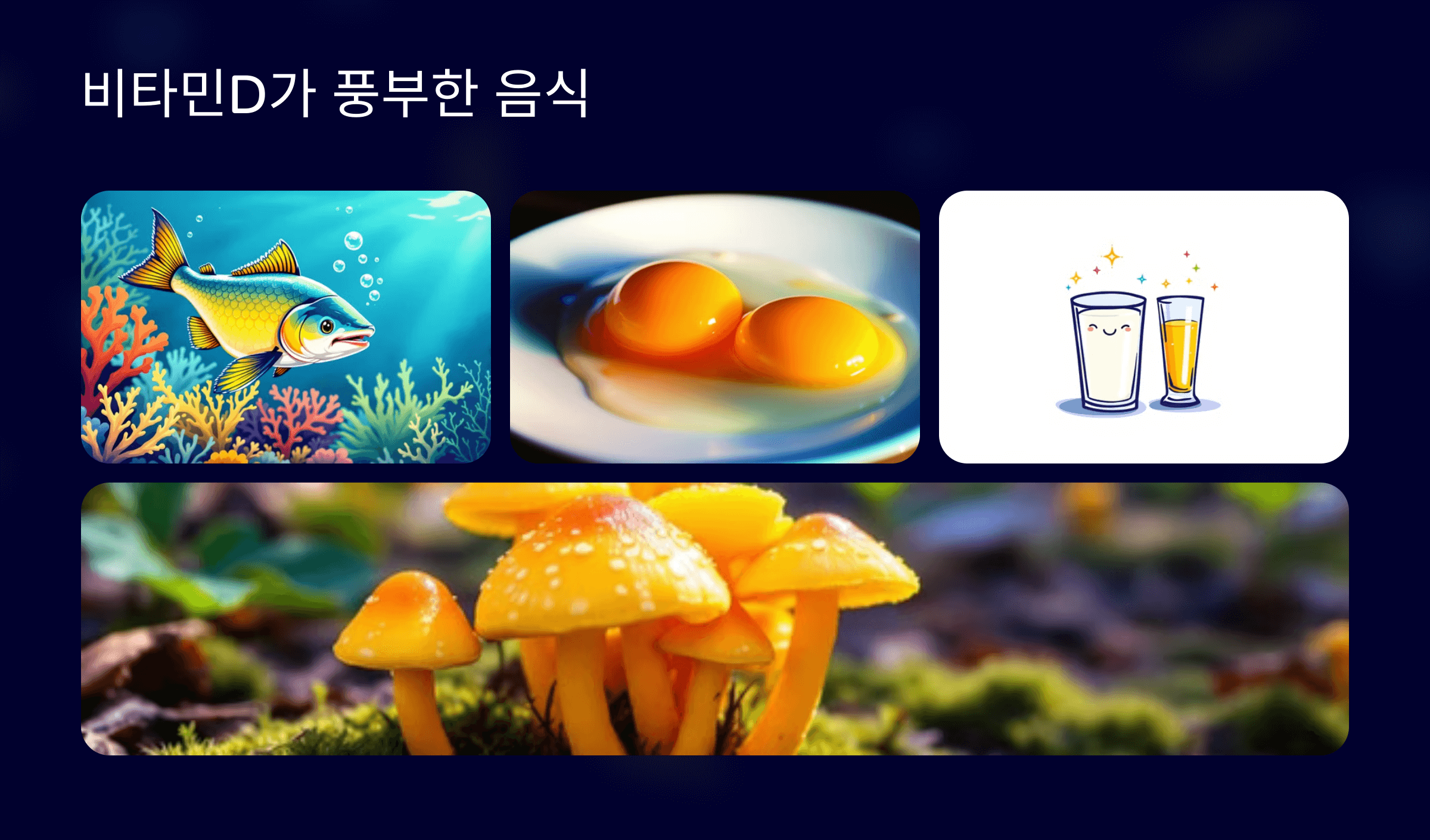 비타민D와 관련된 사진입니다.