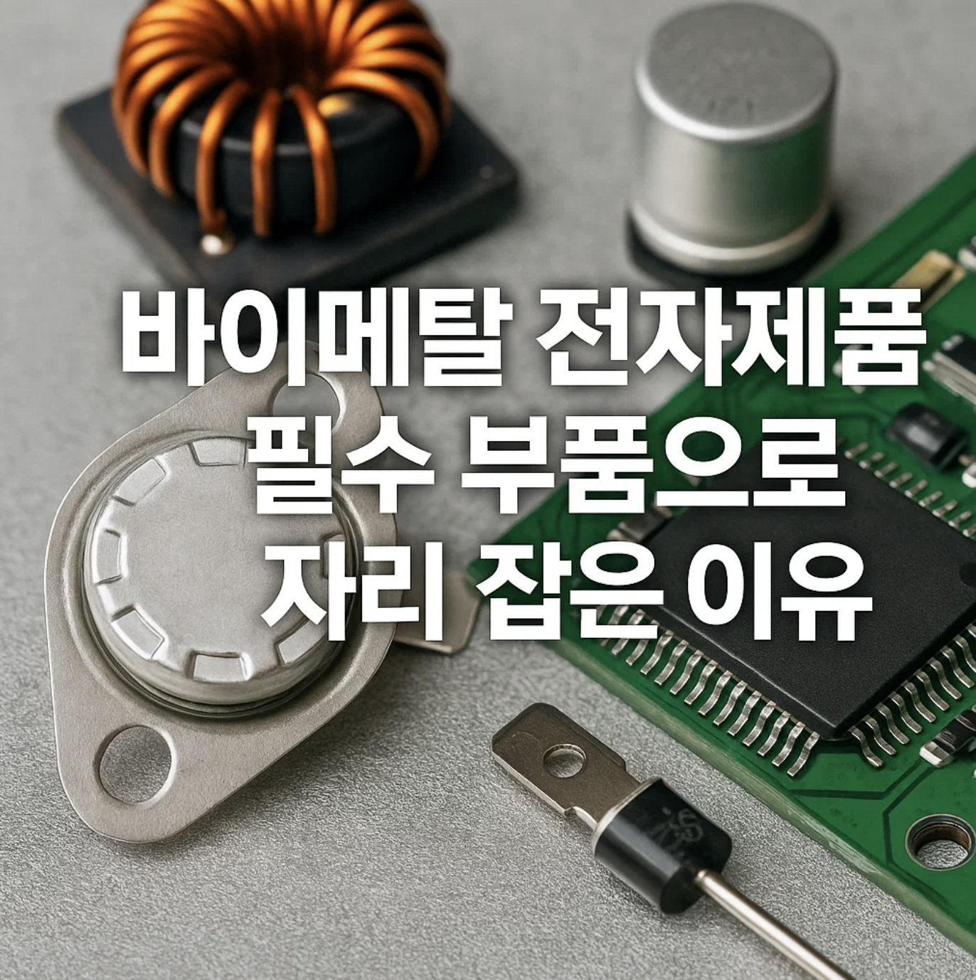 바이메탈 전자제품 필수 부품으로 자리 잡은 이유