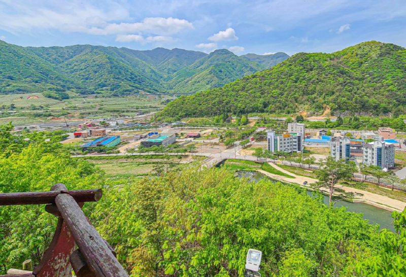 문경 봉명산 출렁다리