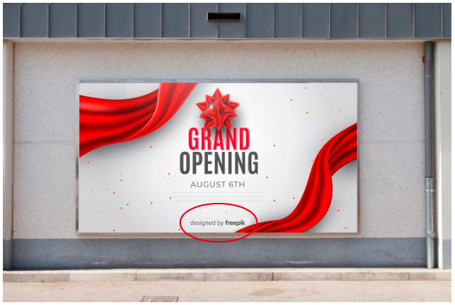 프린트된 이미지 프리픽 출처 표기 방법