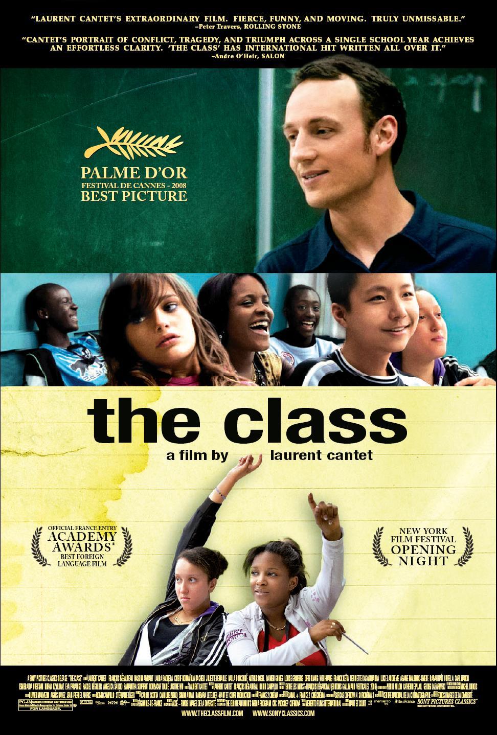 Film, The Class, French movie, 2008