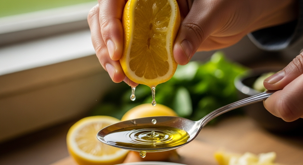 공복 올리브오일 레몬즙 효능