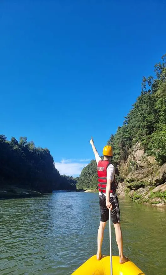 한탄강래프팅 여름이야기
