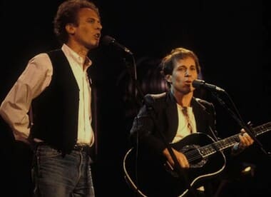 무대위에 사이먼 &가펑클