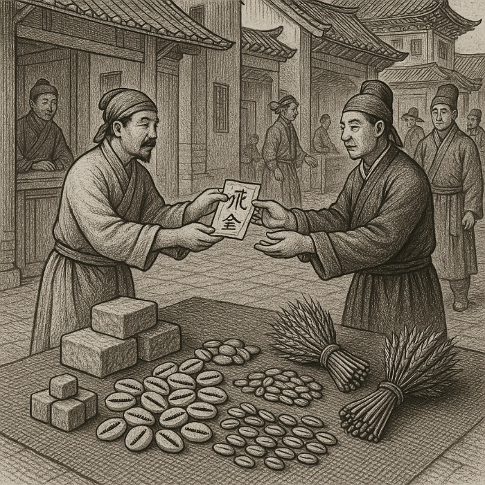 당나라 &lsquo;비전(飛錢)&rsquo; 시스템