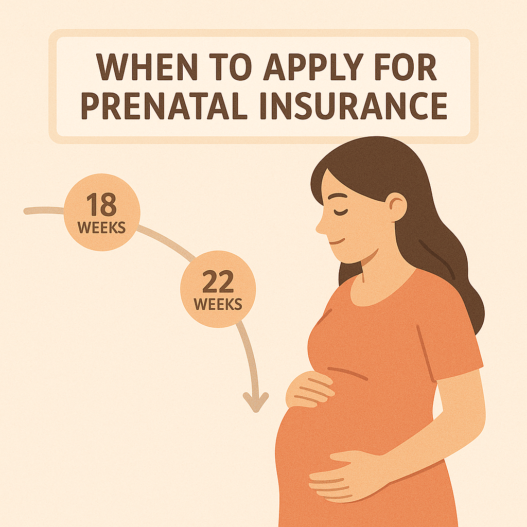 출산 전, 태아 보험 가입 타이밍에 대한 이미지