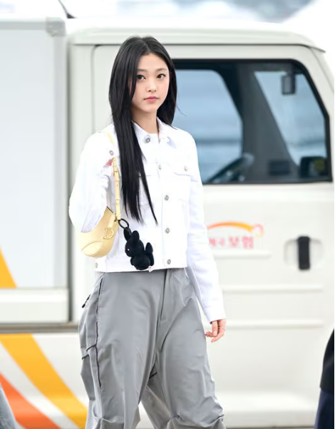 해린의 공항패션