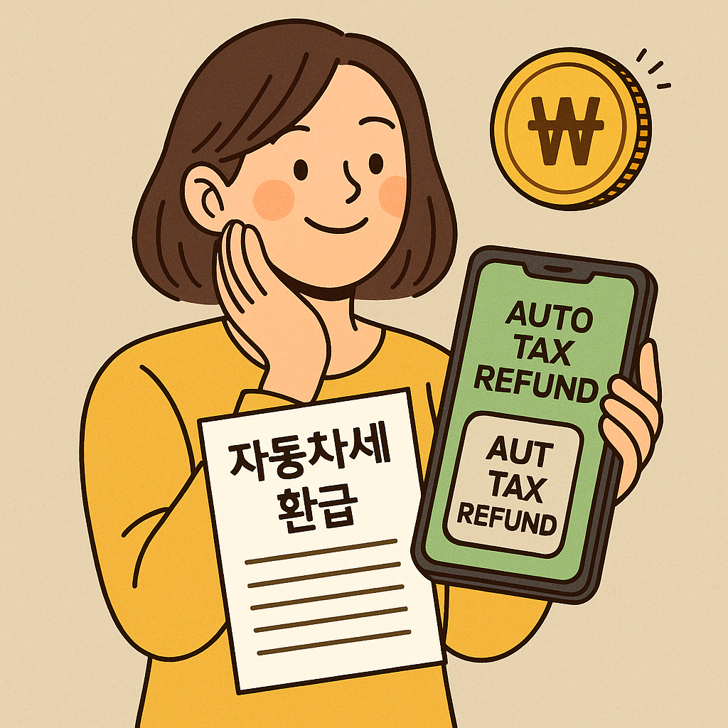 자동차세 환급 정보와 방법